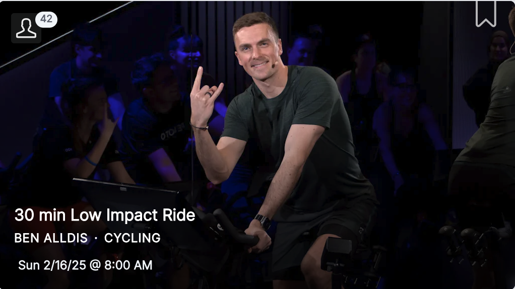 Favorite Low Impact Ride Ben Alldis