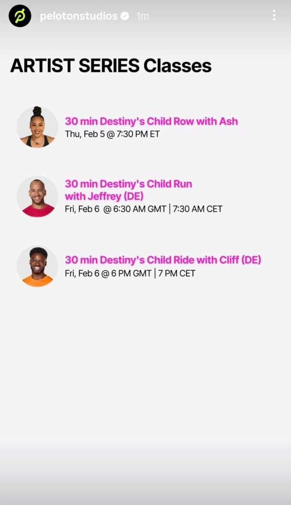 Destiny's Child Artist Series