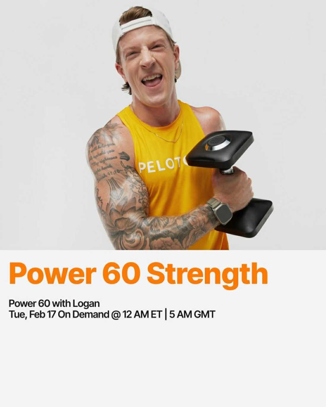 power 60 strength with logan focus flow for runners