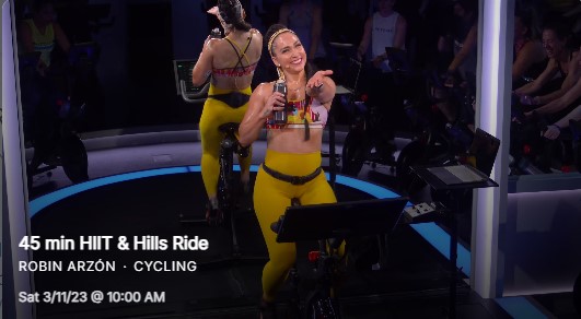 hardest classes in peloton history robin arzon