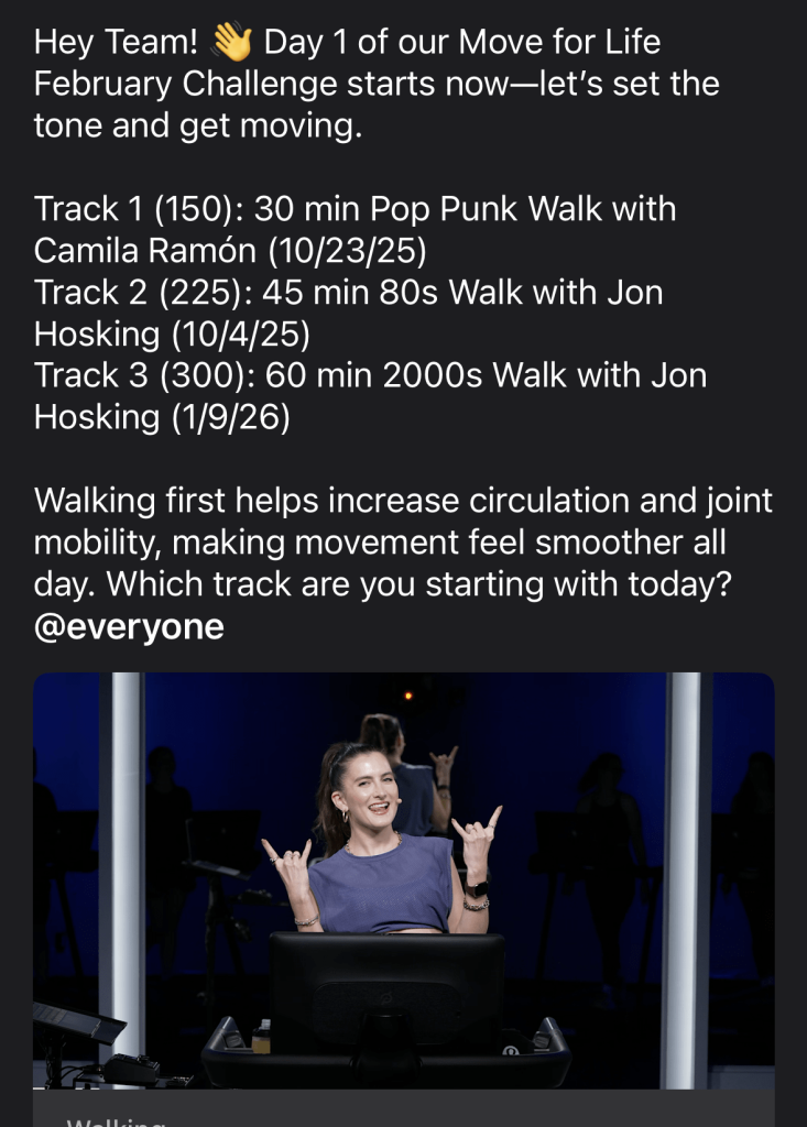 move for life walking week 1