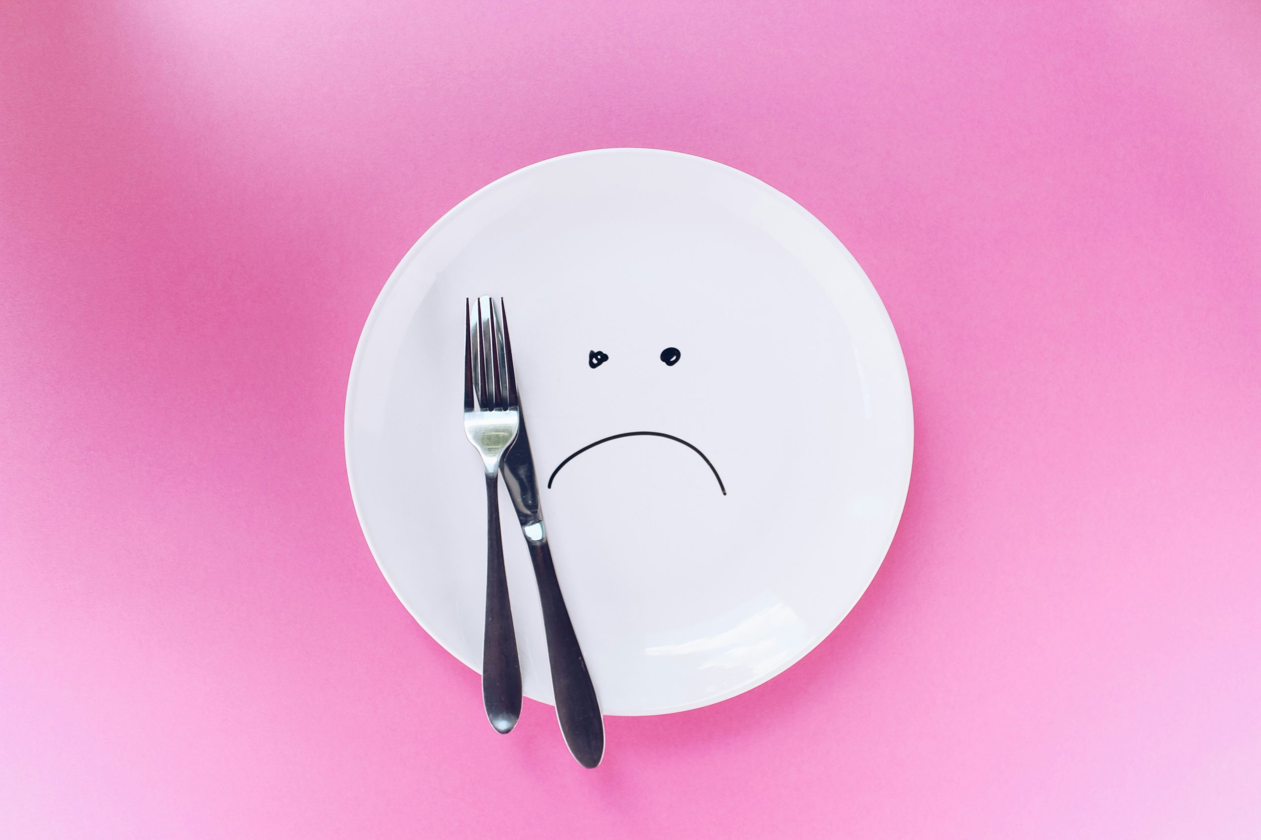 plate with a sad face why you can't out exercise a bad diet
