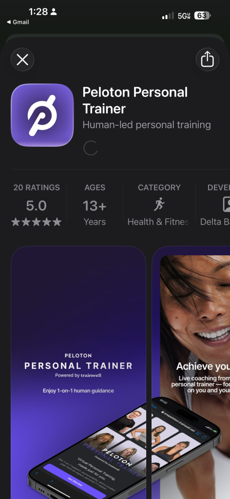 personal trainer app in app store