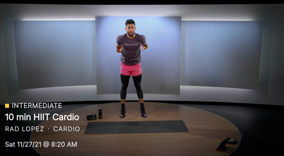 image of rad lopez cardio class