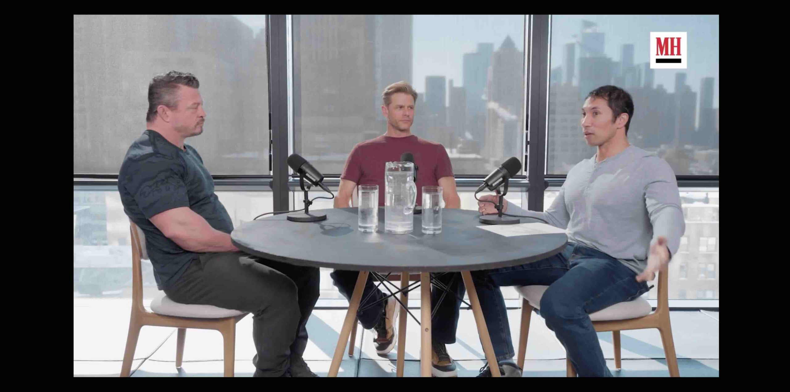 Andy Speer Men's Health podcast video clip