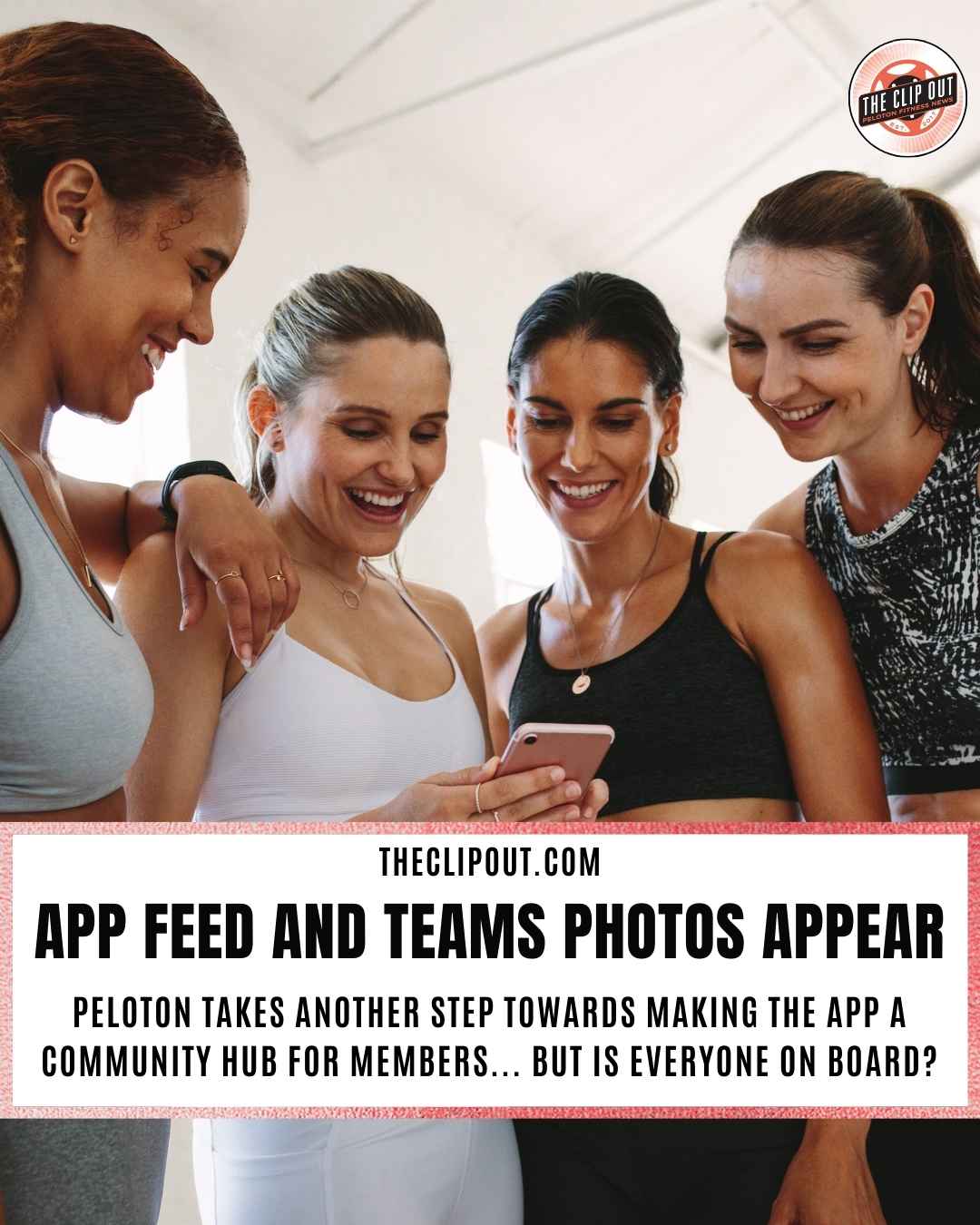 App Feed and Teams Photos appear