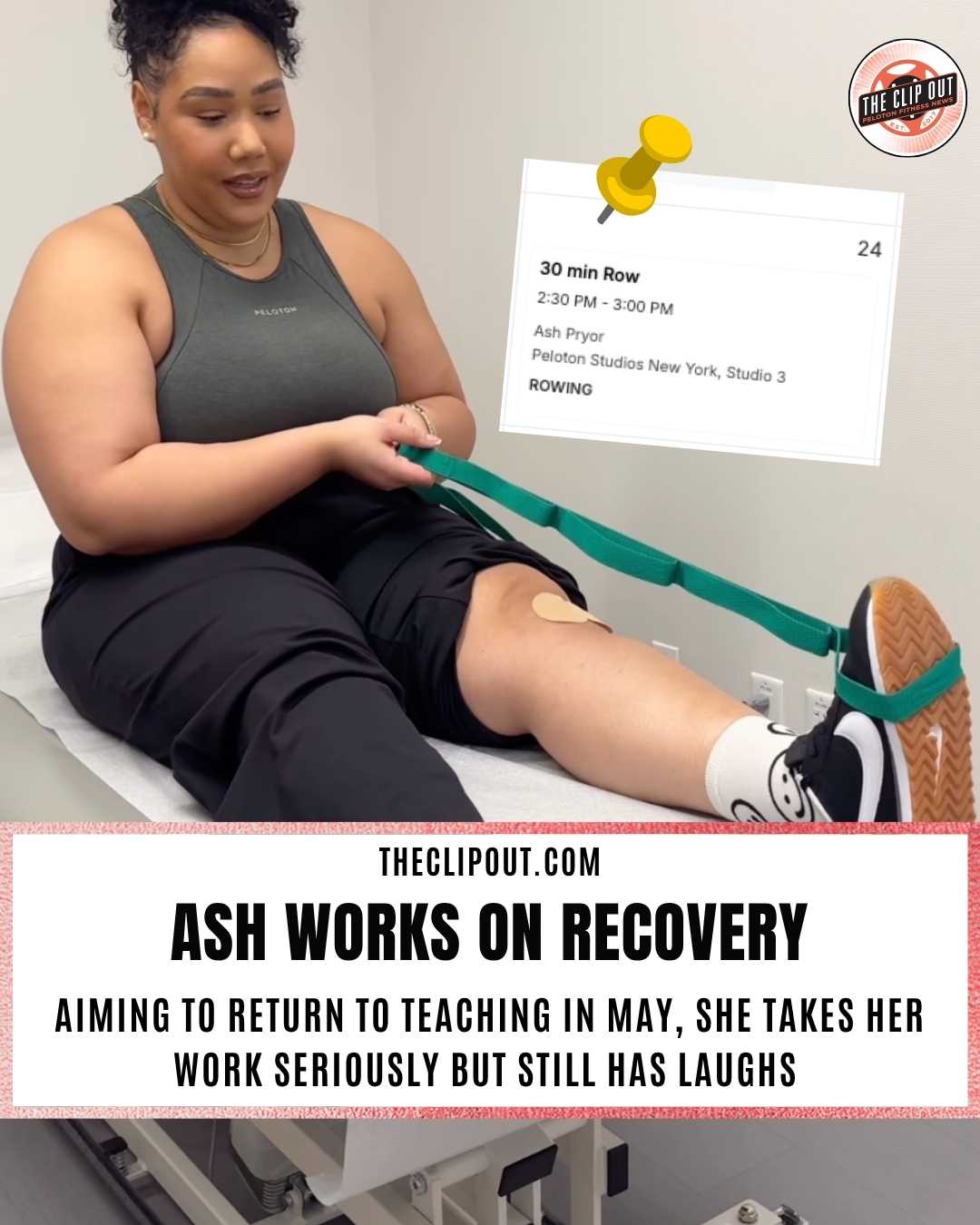 Ash Pryor's Recovery and Return on the Peloton Schedule