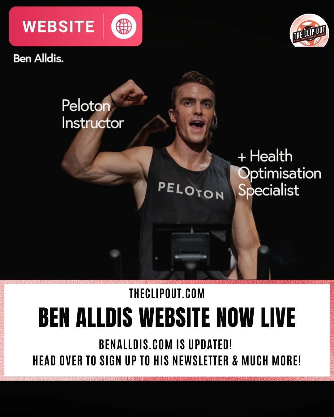 Ben Alldis website now live