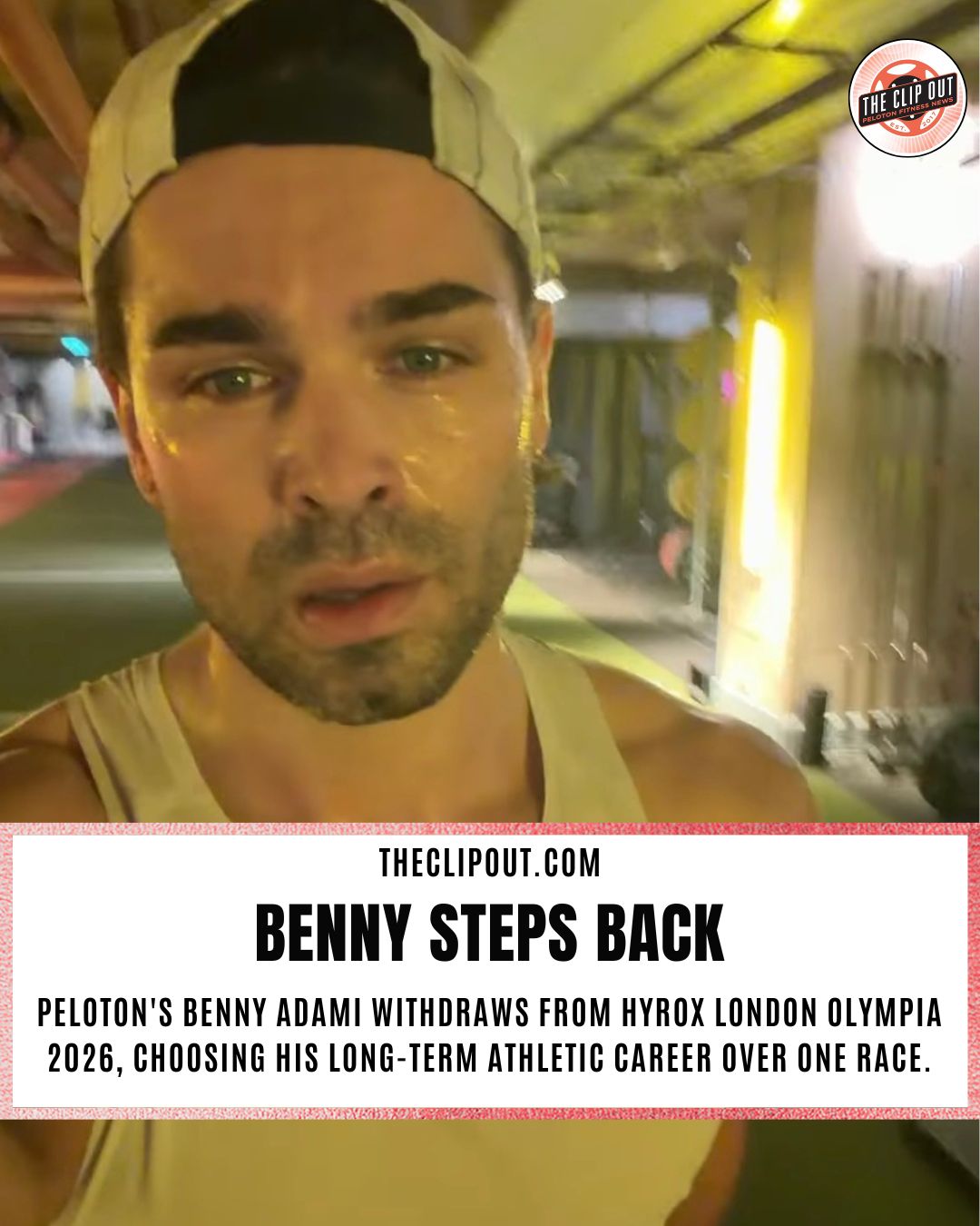 Benny Adami's HYROX withdrawal