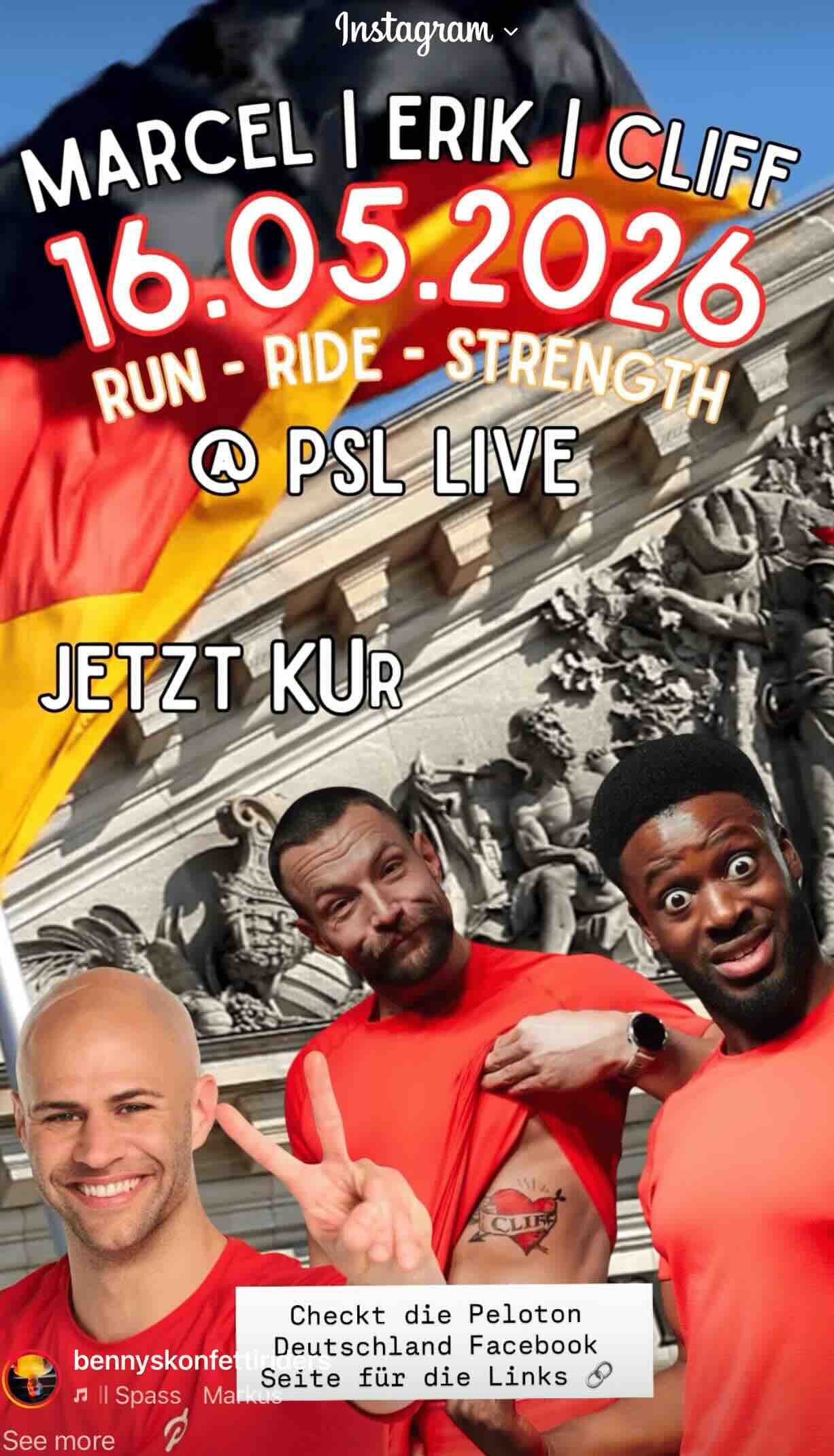 Benny's Konfetti IG Special German Classes promo