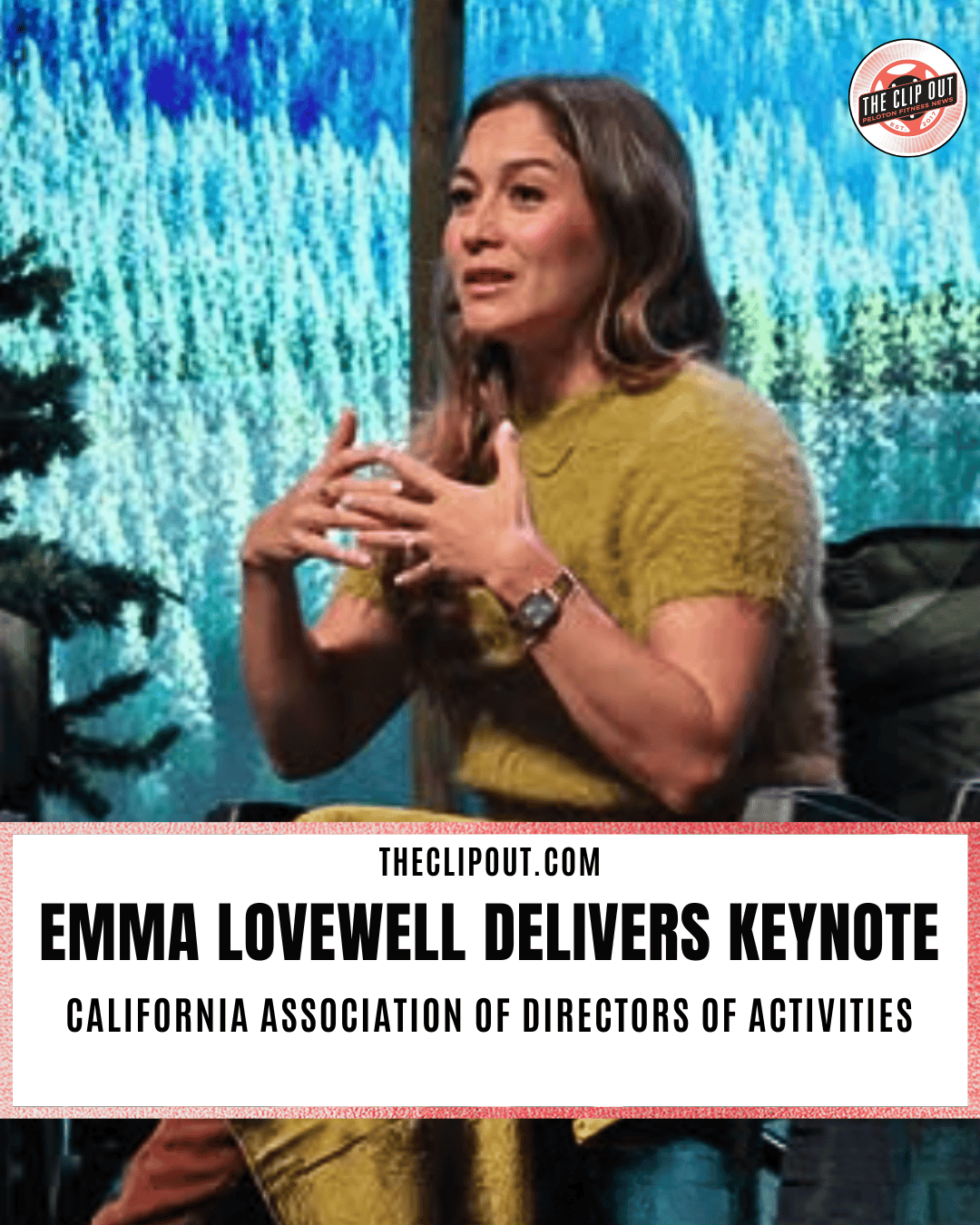 Emma Lovewell's Keynote CADA Peloton