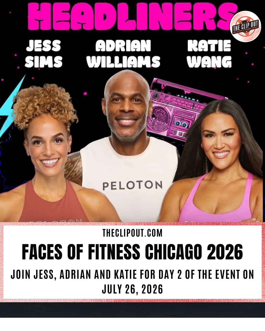 Faces of Fitness Chicago 2026 Join Jess Adrian and Katie for Day 2