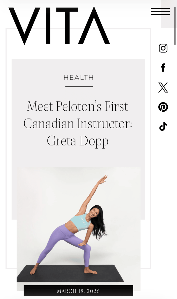 Greta Dopp Vita daily