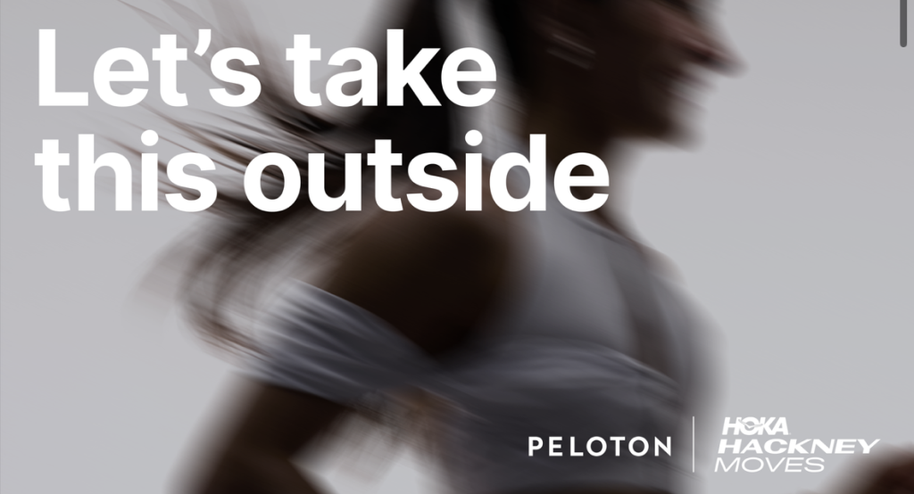 Peloton studios london run club