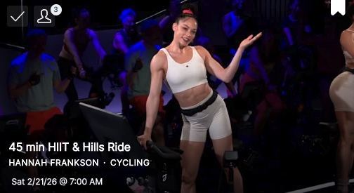 Hannah F HIIT & Hills Class Thumbnail