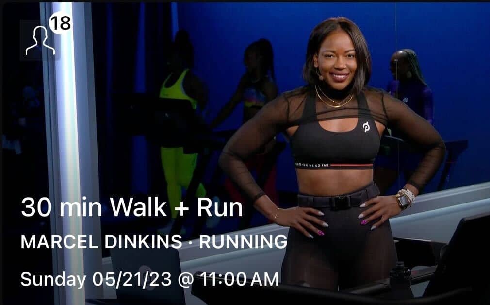 marcel dinkins peloton