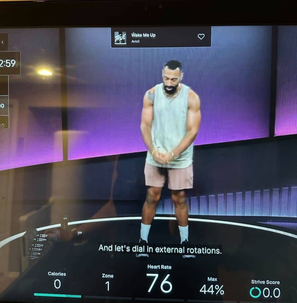 Peloton tread+ music