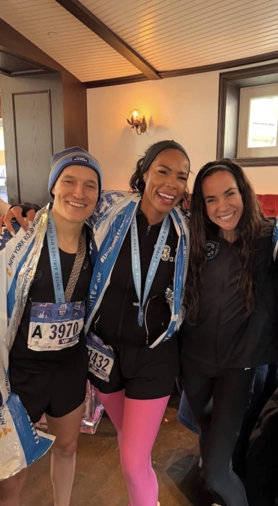 Kirsten Ferguson's half marathon