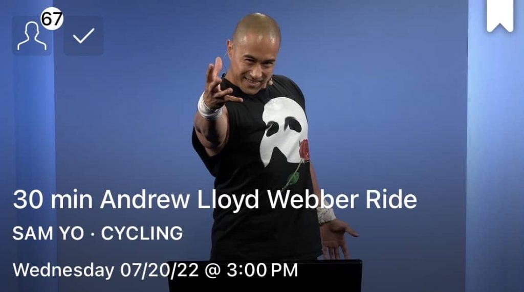 Peloton Broadway classes