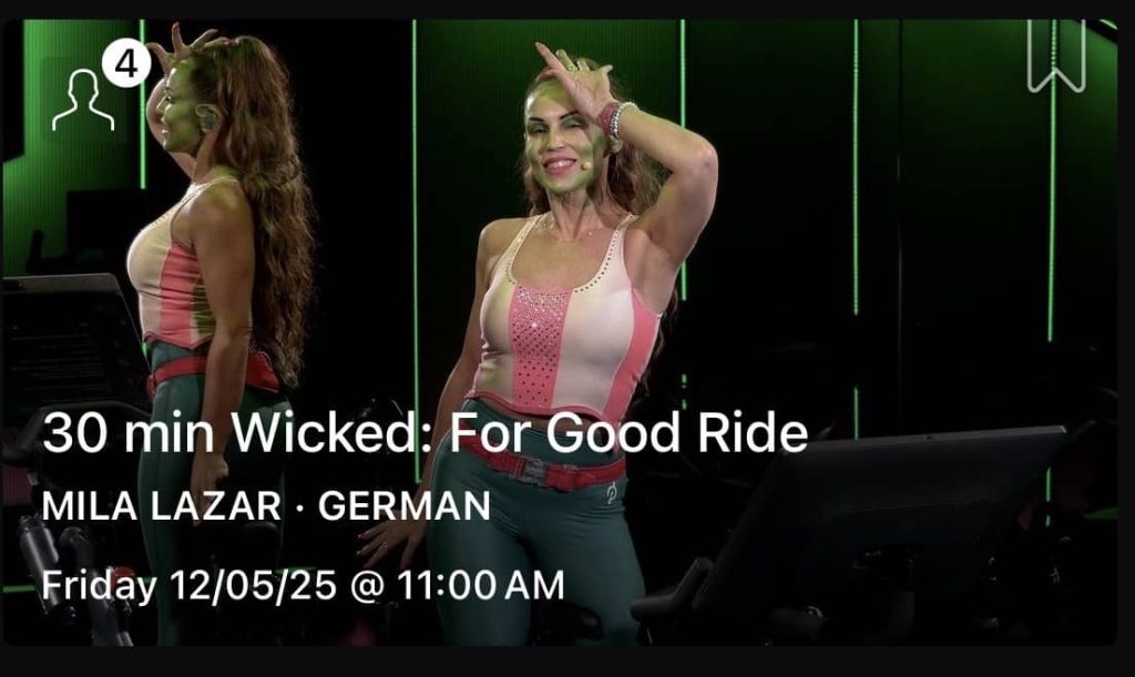 Peloton Broadway classes