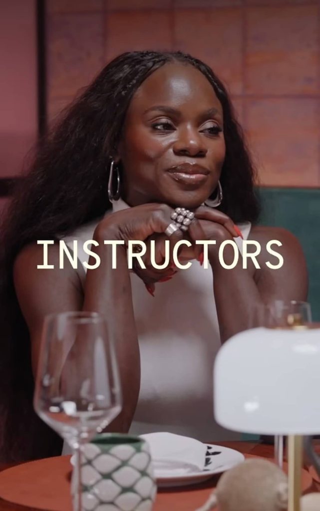 Peloton at the next table