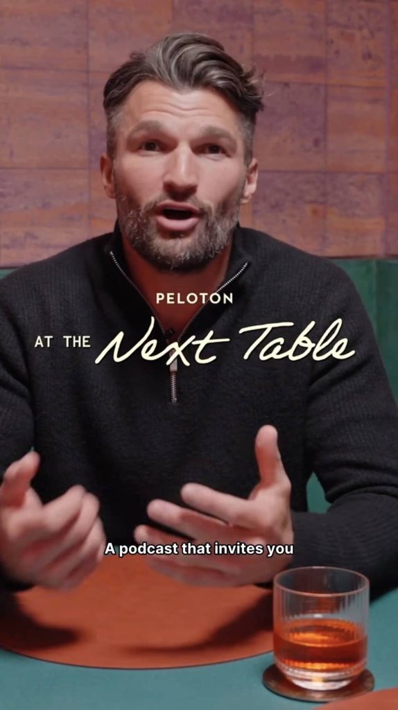Peloton at the next table podcast