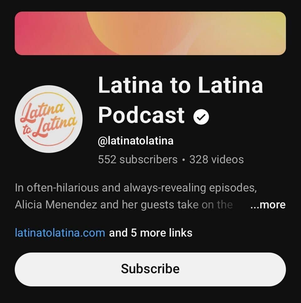 latina to latina podcast