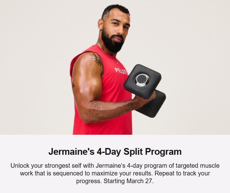 Jermaine Johnson split program coming March 27