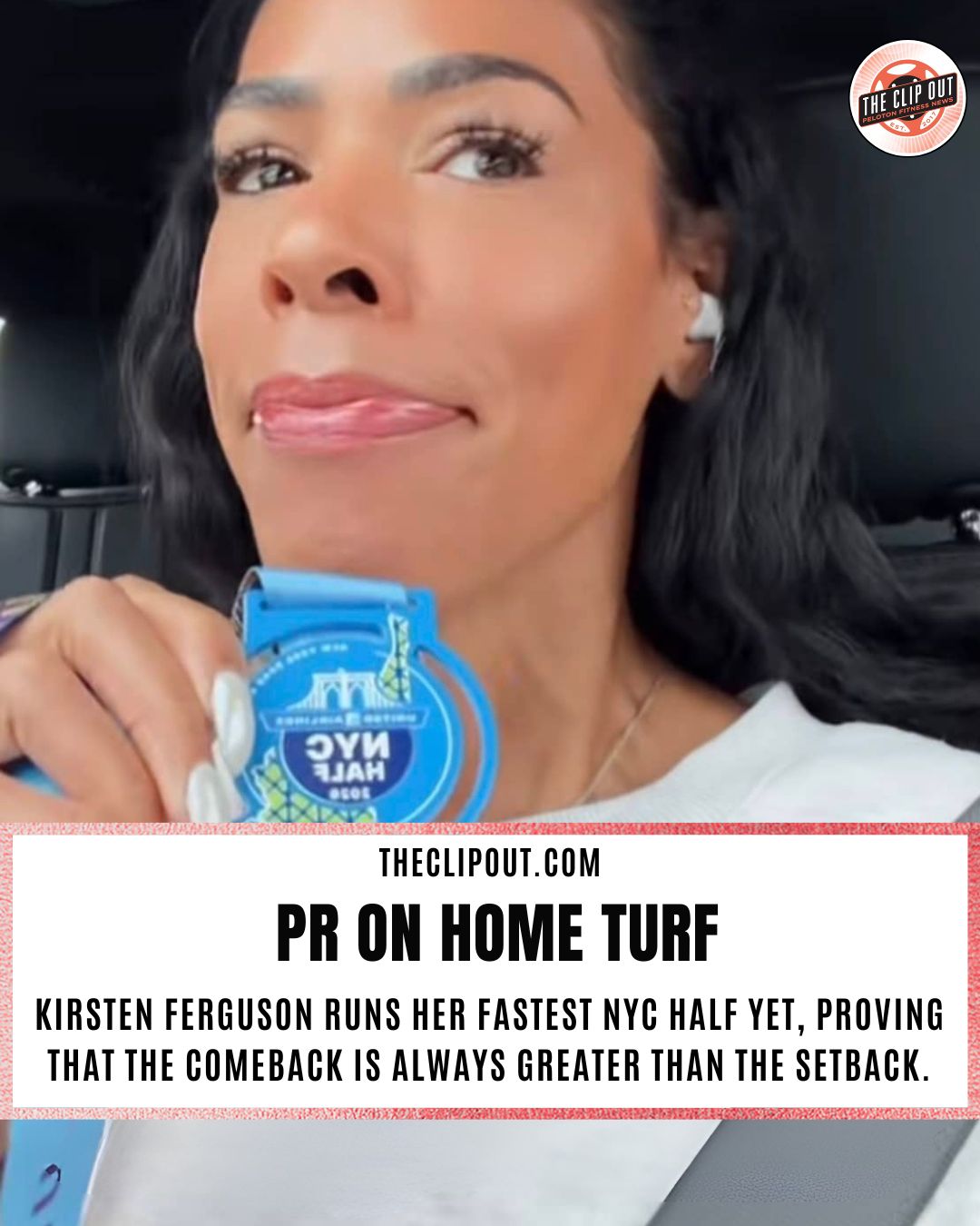 Kirsten Ferguson's half marathon