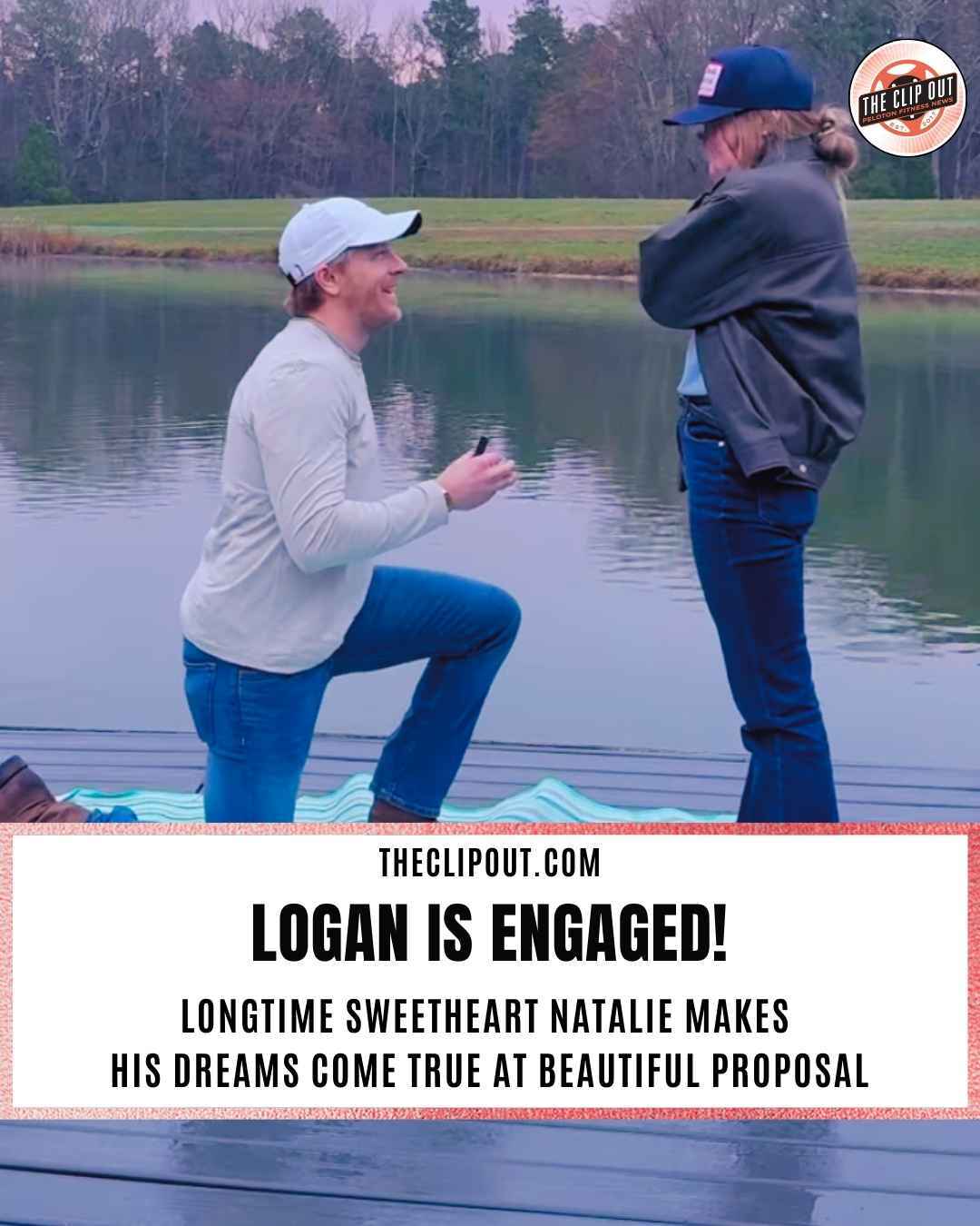 Logan Aldridge is engaged