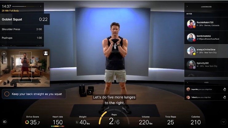Peloton IQ, the Peloton AI interface