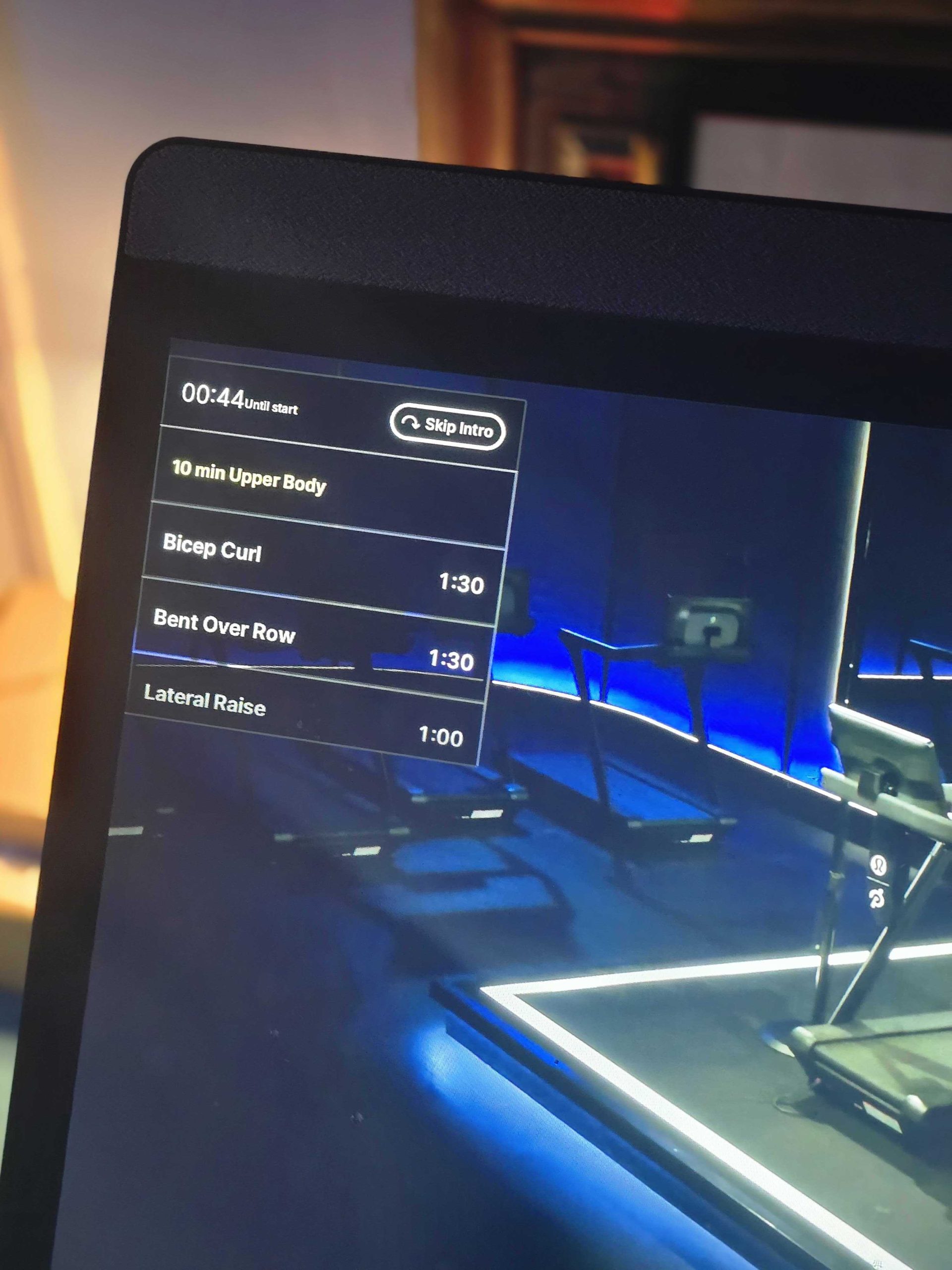 Image of new Peloton Class Plan feature
