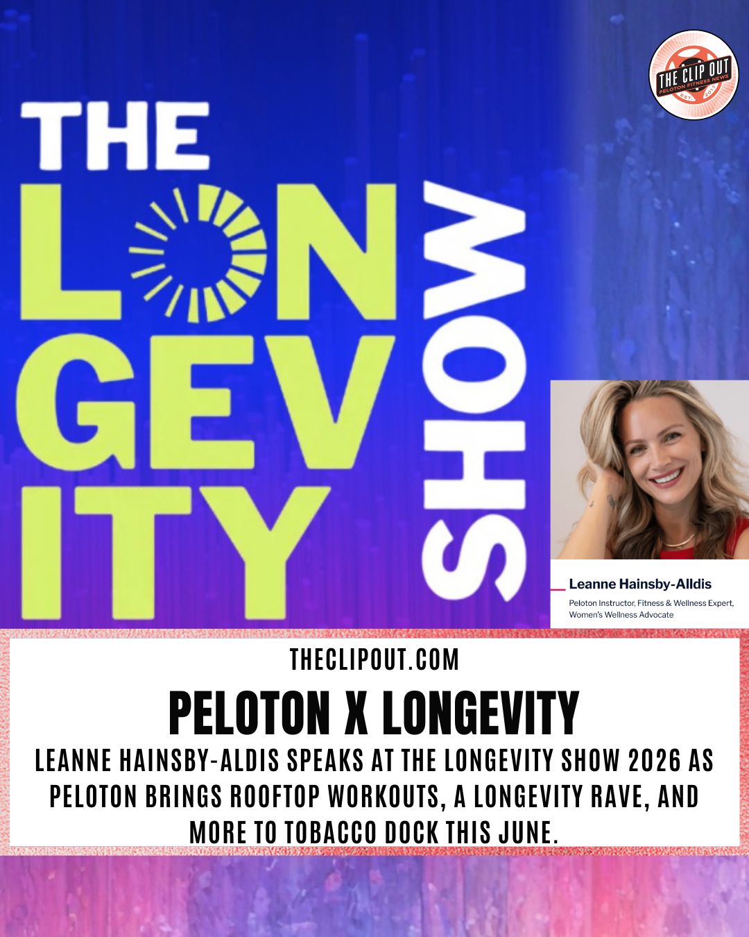 Peloton longevity show partnership