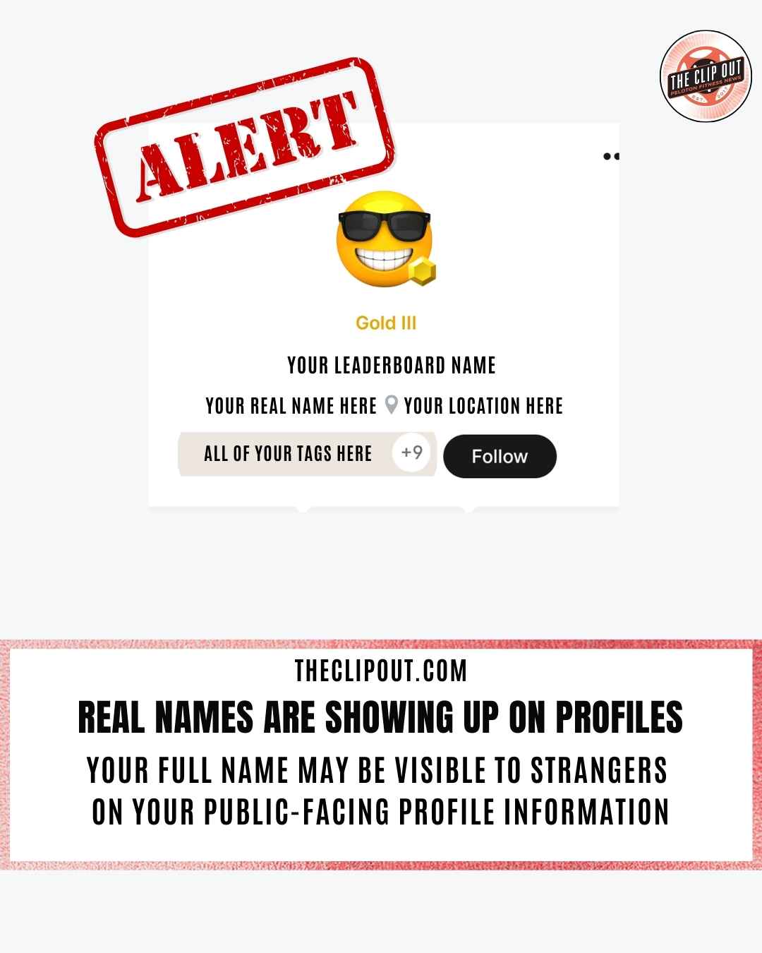 Peloton leaderboard real names. real names are showing up on profiles Your Full Name May Be Visible to Strangers on your public-facing profile information
