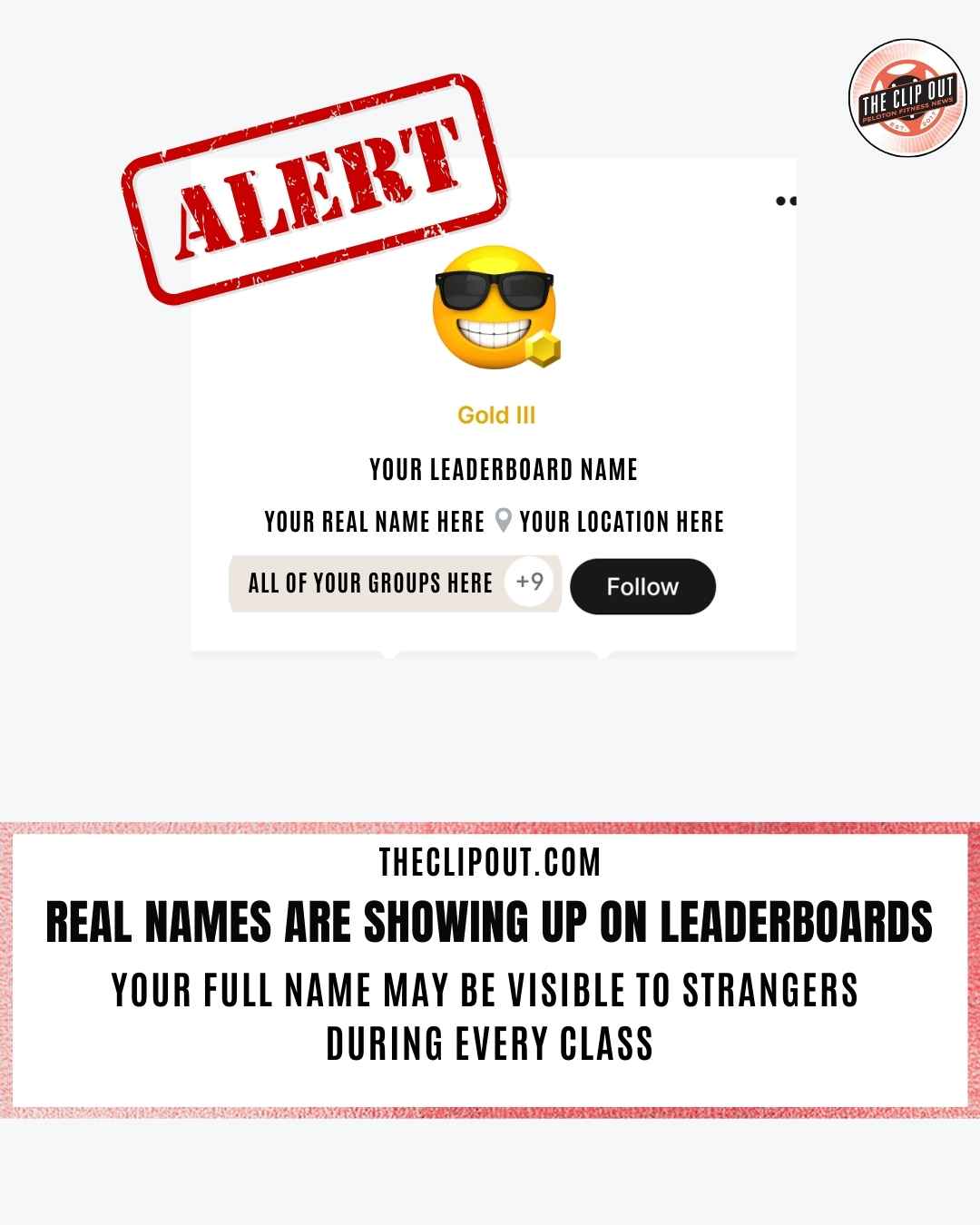 Peloton leaderboard real names real names are showing up on leaderboards Your Full Name May Be Visible to Strangers During Every class