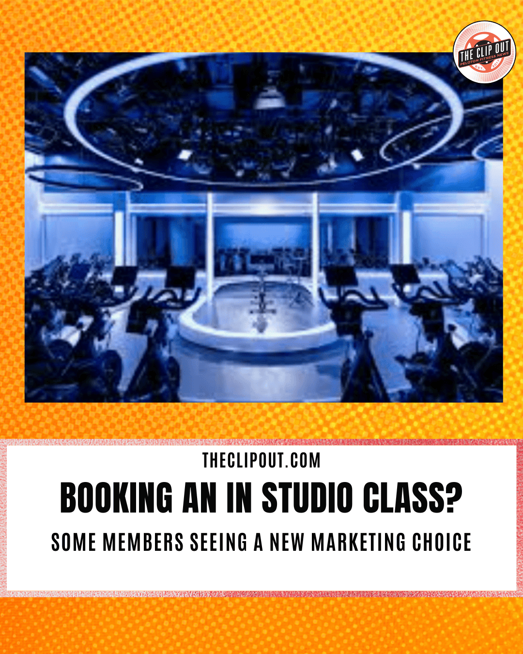Peloton Studios Marketing Preference