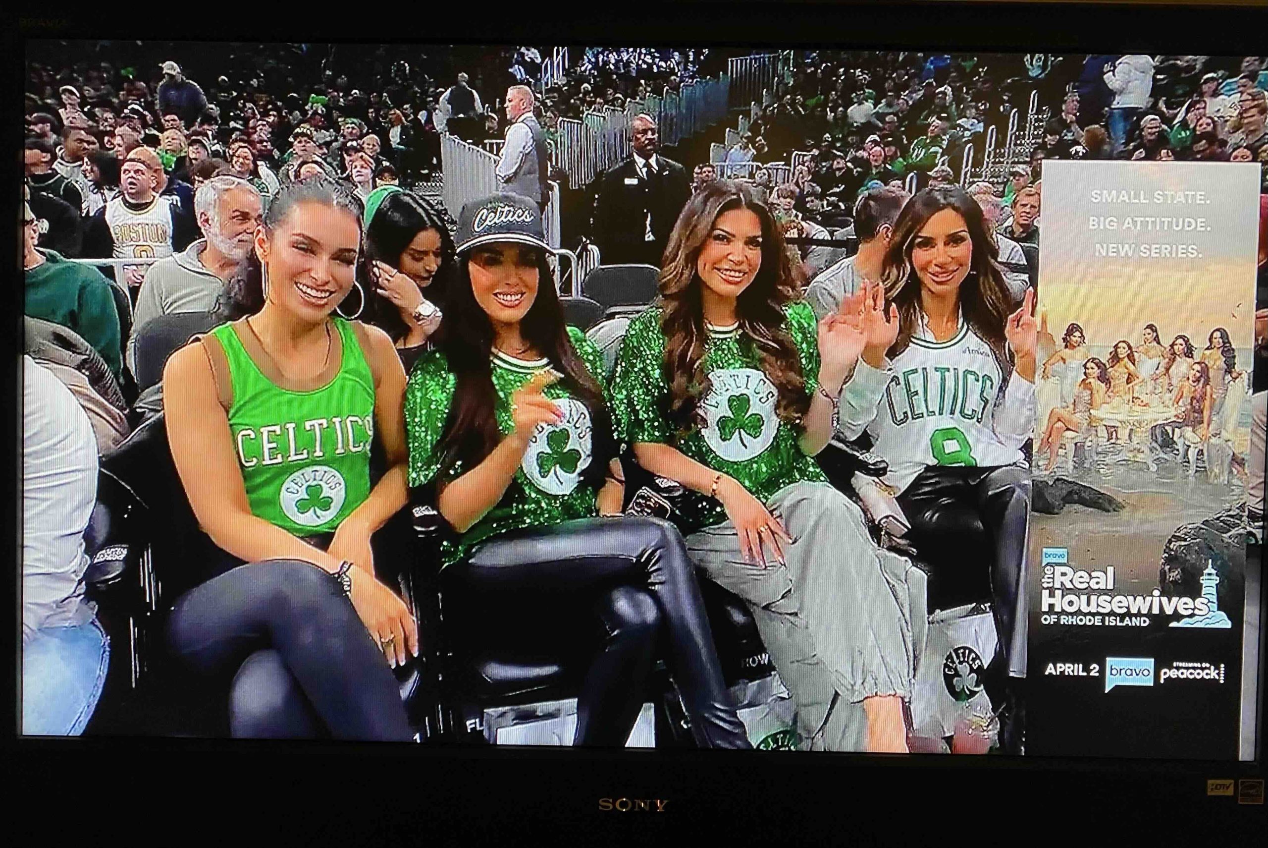Real Housewives of Rhode Island at the Celtics Game 3_22_26