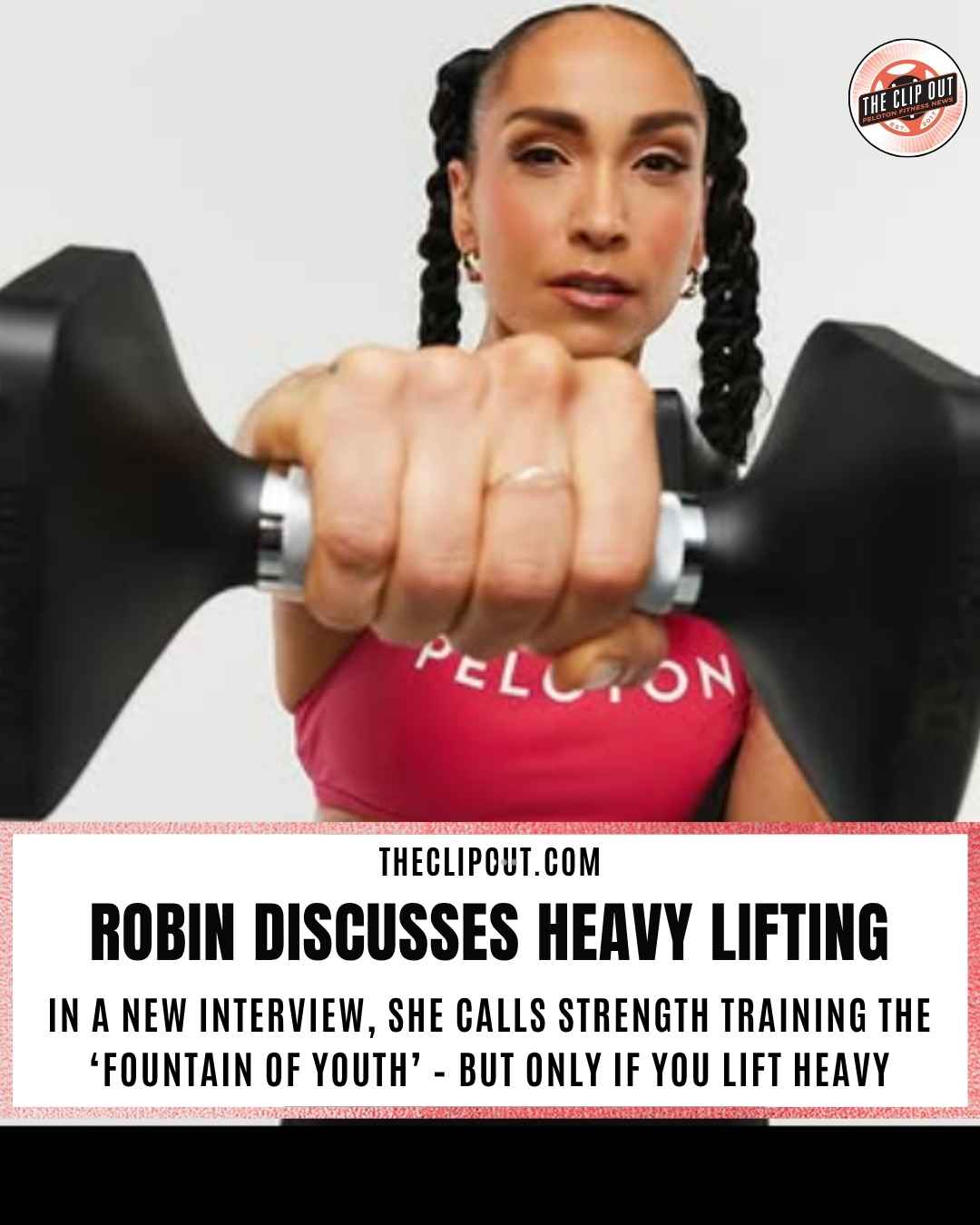 Robin Arzon strength training robin discusses heavy lifting In a new interview, she calls strength training the ‘fountain of youth’ – but only if you lift heavy