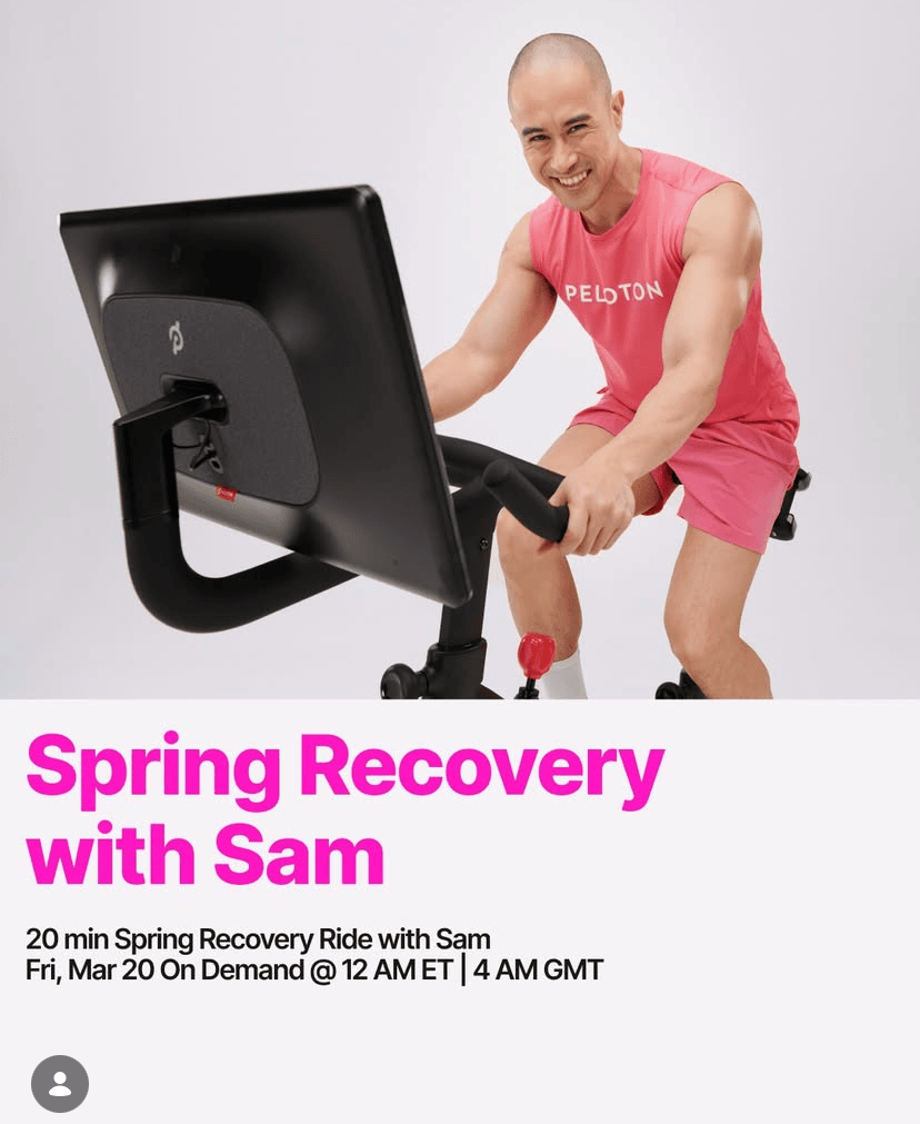 This week at peloton 2