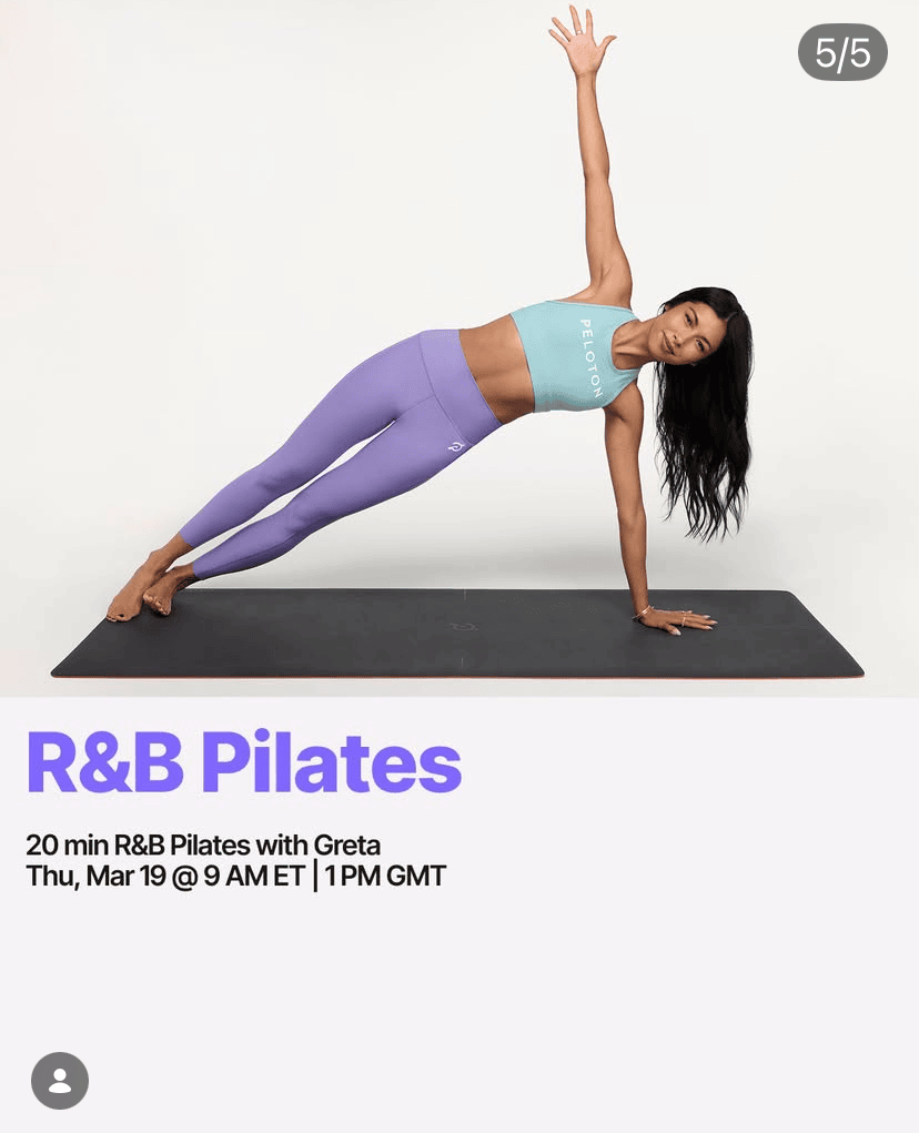 This week at peloton 5