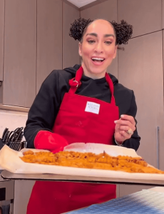 Bestseller list Robin Arzon in the kitchen