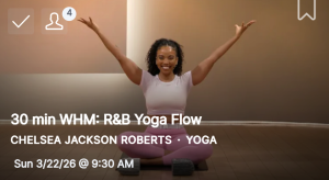 Chelsea Jackson Robert GirlTrek Peloton Class