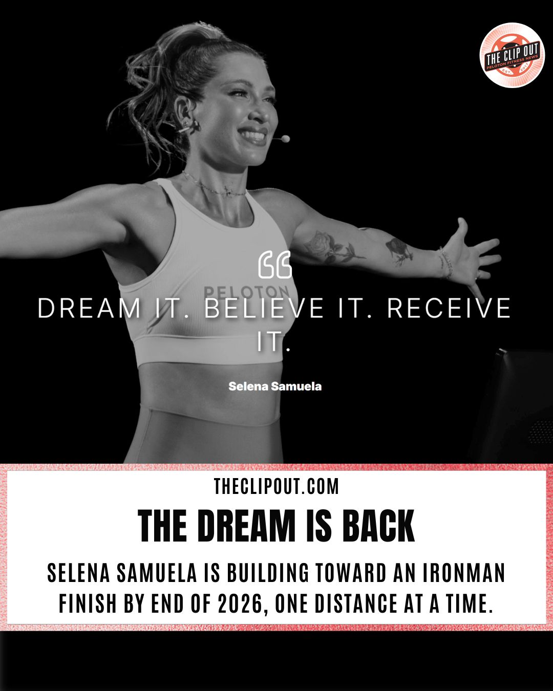 Selena Samuela triathlon goals