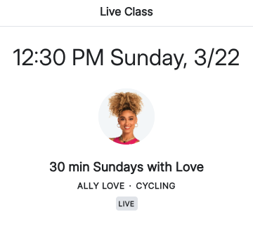 Sundays with Love back