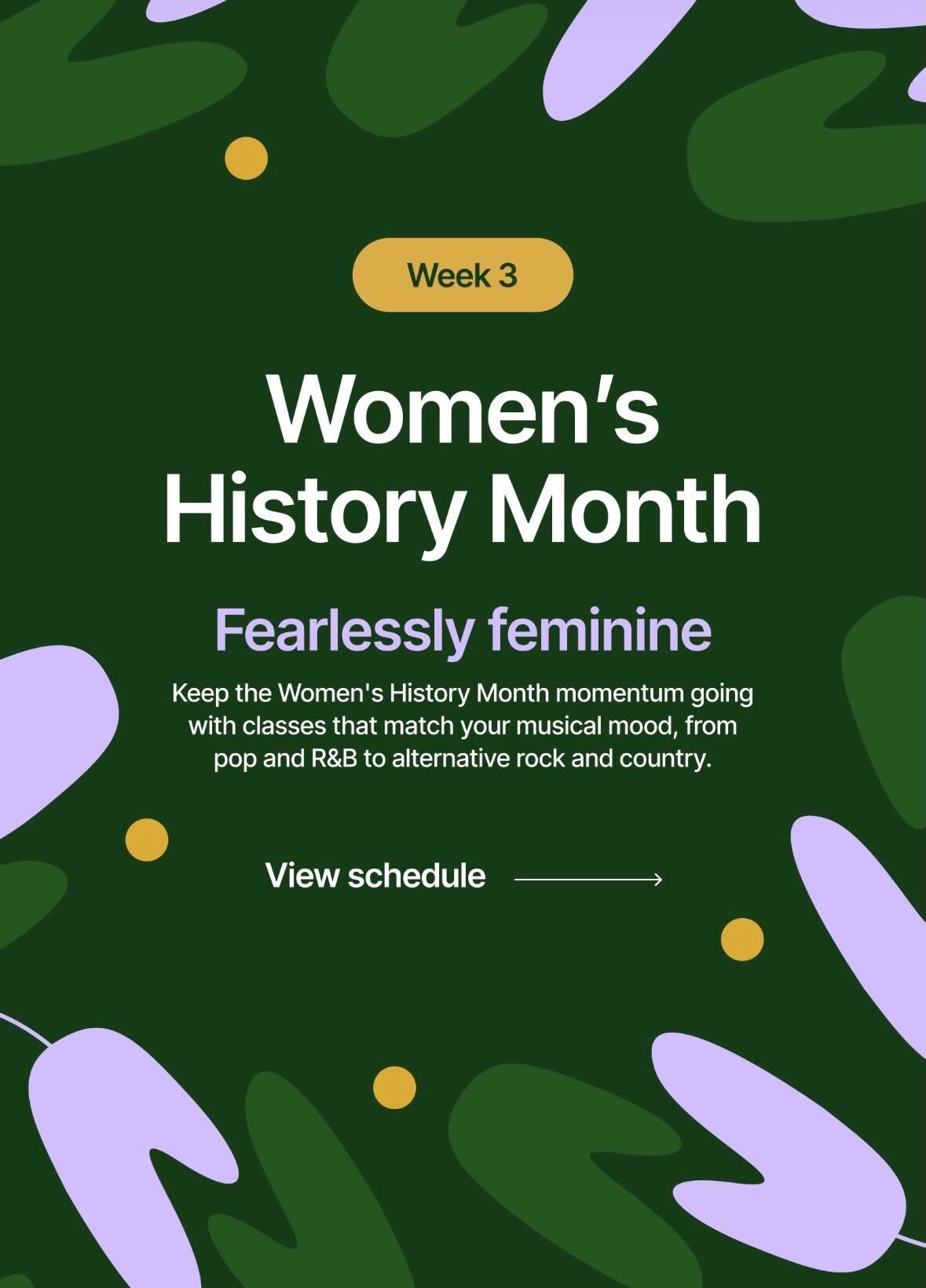 WHM classes week 3 1