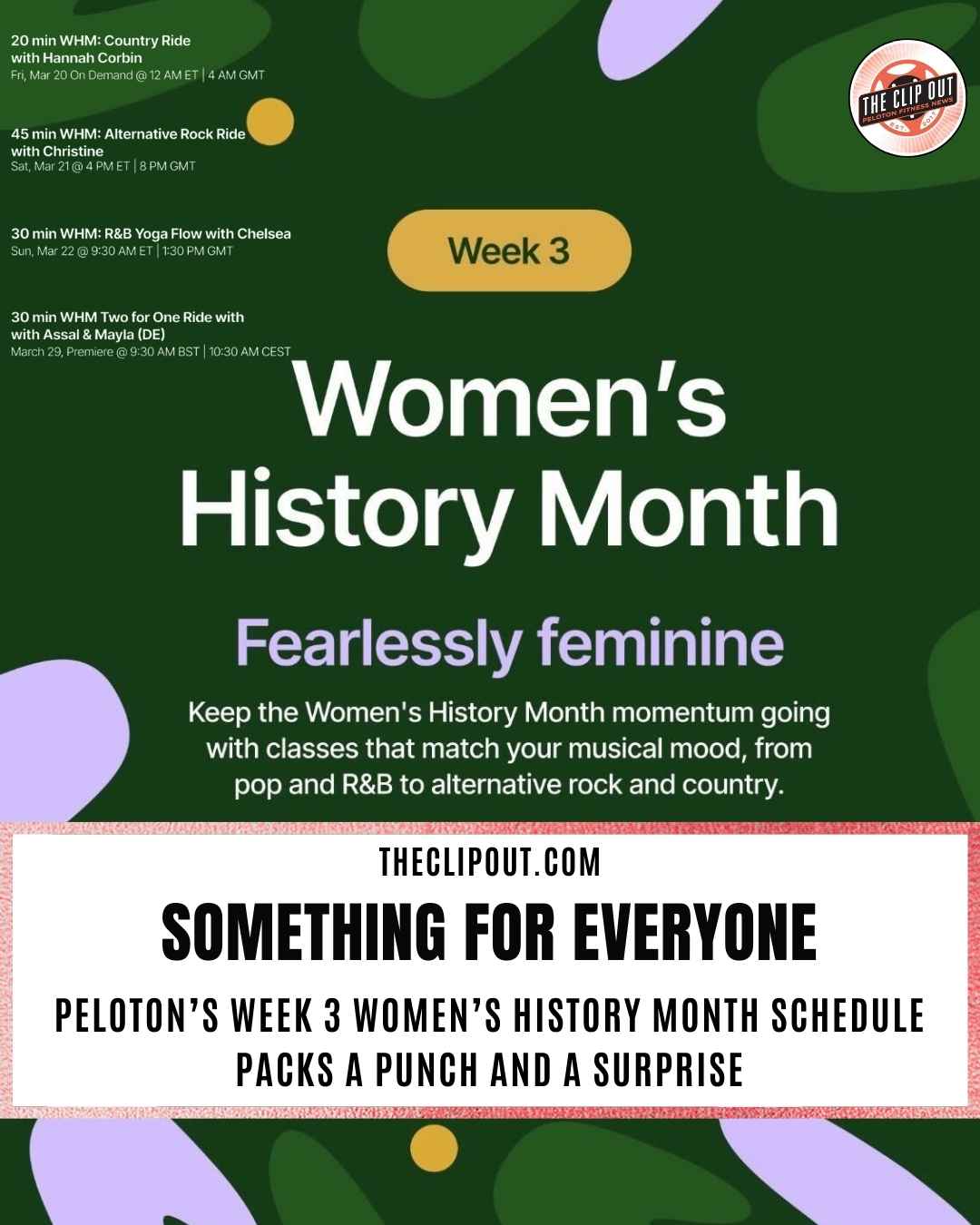 Women's History Month 2026 Week 3