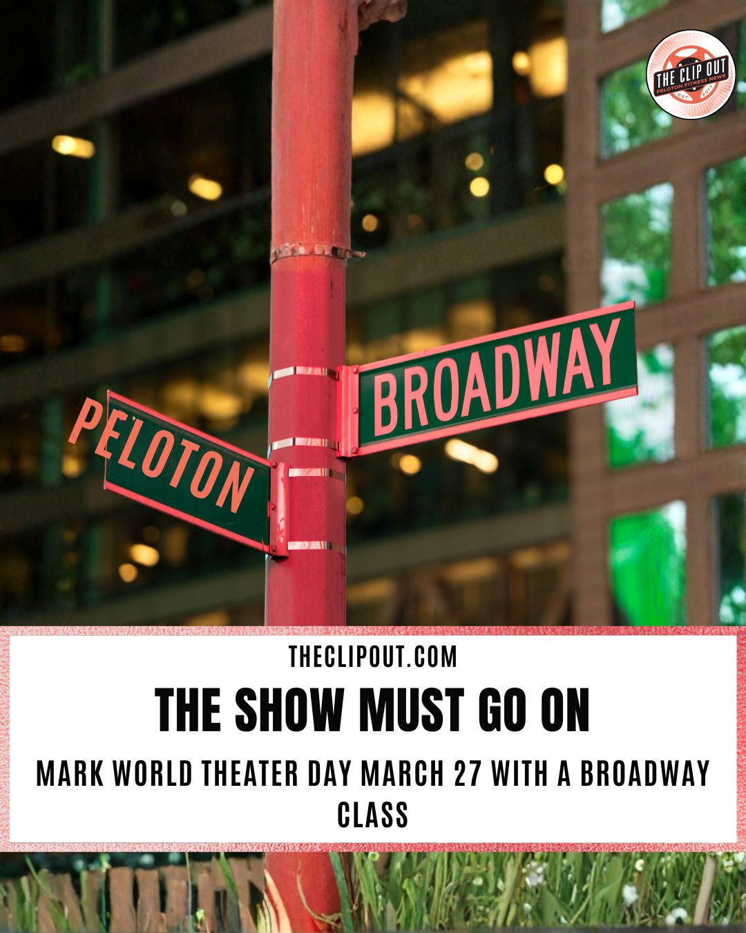 Peloton broadway classes