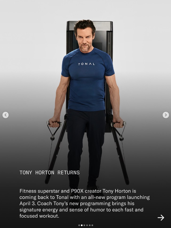 tony horton and alexandra mack join tonal