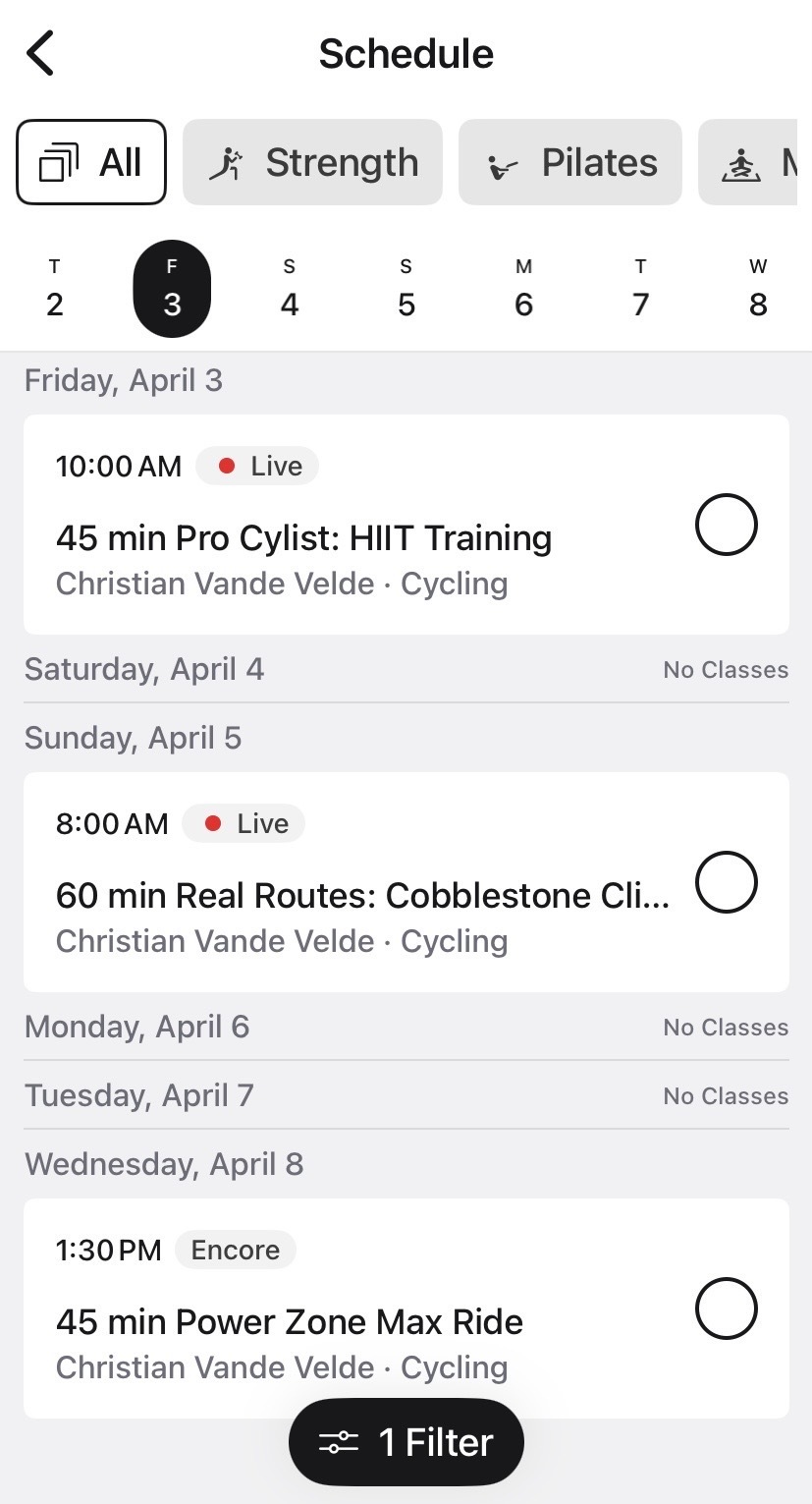 classes to take - new CVV1