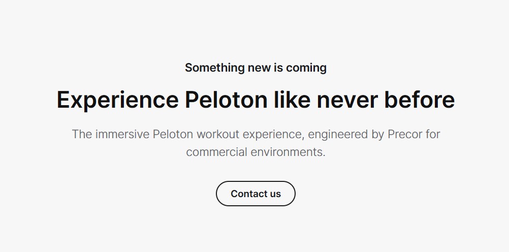 peloton precor hfa show 2026 experience peloton like never before